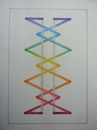Spektralflu&szlig; Farbstift 50 x 60